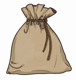 hessian-sack